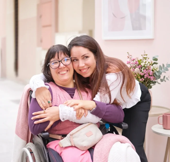 Expert Caring the disable person